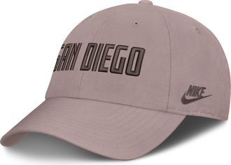 Nike San Diego Padres Cooperstown Club Nike Mens MLB Adjustable Hat in Brown | NB4829BSDP-C0V