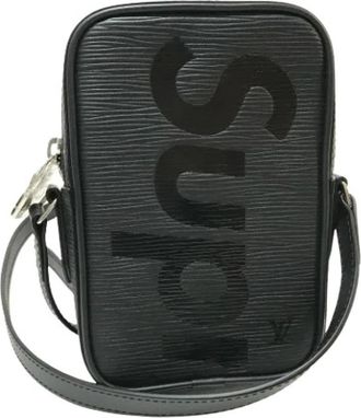 Louis Vuitton Pre-owned Epi Pochette Schoudertas - unisex - Vintage Schoudertas - Zwart - ONE Size - Leer - Vintage