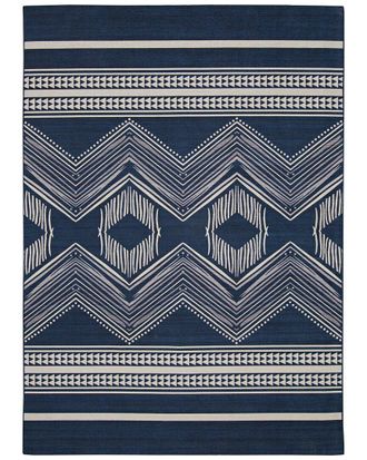 Linon Outdoor Washable Boynton Rug