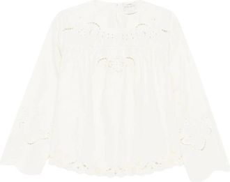 Forte_Forte Blouses - Dames - Blouses - Wit - S - Overhemden