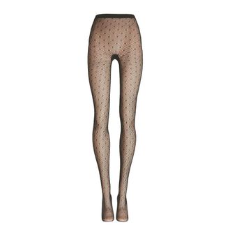 Wolford Dotted Net Tights