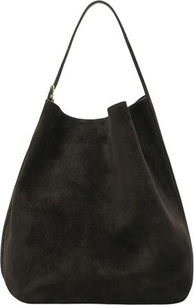 Toteme Belted Suede Tote - Dames - Schoudertassen - Bruin - ONE Size - Leer - Tassen