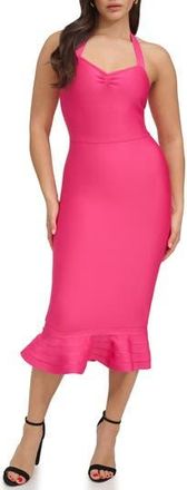 Siena My Balconia Bandage Knit Sheath Dress in Hot Pink at Nordstrom Rack, Size 16