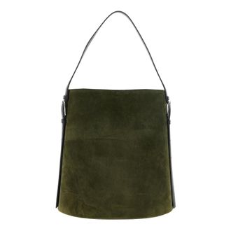 Coperni Ergonomische Tote Bag - Dames - Tassen - Groen - Maat: ONE Size Leer