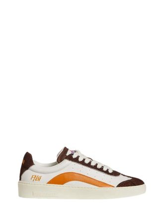 Dsquared2 White Lace Up Sneakers