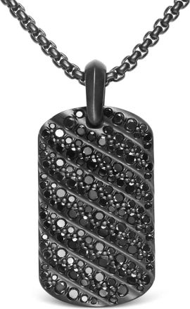 David Yurman Targhetta Sculpted Cable - Nero