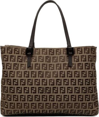 Fendi Pre-owned Fendi Zucchino Canvas Tote Ladies XNW5Z87GZJ37M0LO