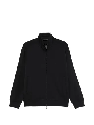 Emporio Armani Mens Cotton Zipped Sweatshirt
