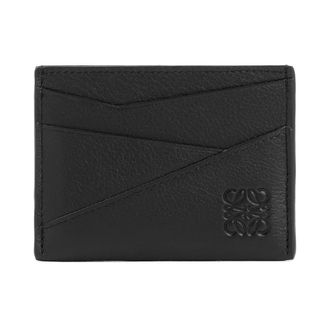 Loewe Wallets & Cardholders, male, Black, Size: ONE SIZE Puzzle Edge Plain Cardholder