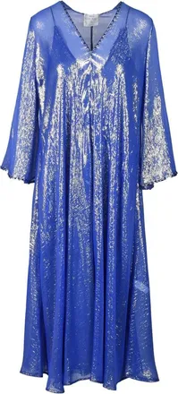 Forte_Forte Lam&eacute; Kaftan - Blue