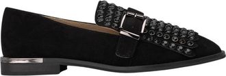 Alma En Pena Loafers met Stud Details - Dames - Loafers - Zwart - 38 EU - Schoenen