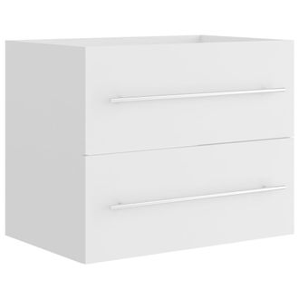 vidaXL Vidaxl - Mueble De Lavabo Madera De Ingenier&iacute;a Blanco 60x38,5x48 Cm
