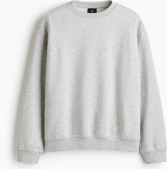 H&M Sweatshirt in Loose Fit - Grau