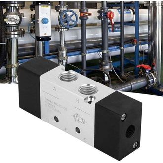 OEM V&aacute;lvula Neum&aacute;tica De 2 Posiciones Y 5 V&iacute;as, Alta Presi&oacute;n, 4a220-08, Entrada/salida Pt1/4in - Crezuo