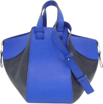 Loewe Pre-owned Schoudertas - Dames - Vintage Handtas - Blauw - ONE Size - Vintage