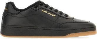 Saint Laurent Sl/61 Sneakers - Heren - Sneakers - Zwart - 41 EU - Leer - Schoenen