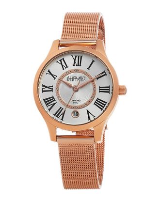 August Steiner Womens Stainless Steel Watch