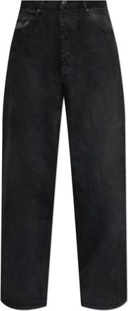 Balenciaga Wide-leg Jeans - Heren - Loose Fit Jeans - Zwart - M - Katoen - Jeans