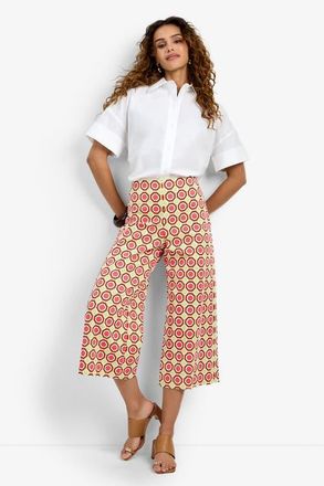 Trina Turk Diona Crop Pant Salerno at Nordstrom, Size 00