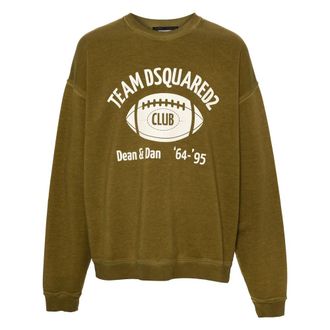 Dsquared2 Felpe Verde-Uomo