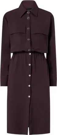 Pinko Pinko, Kleedjes, Dames, Rood, M, Shirt Kleedjes