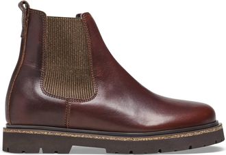 Birkenstock Womens Highwood Slip On Boot In Chocolate