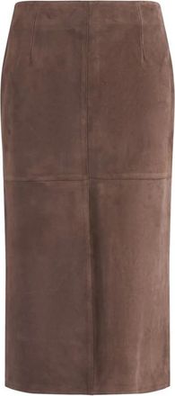 Max Mara Rokken, Dames, Bruin, S, Su&egrave;de, Su&egrave;de Rok