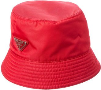 Prada Logo Bucket Hat