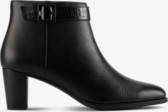 Clarks Womens Kaylin 60 Boot Black Leather Boots - Size UK 5.5