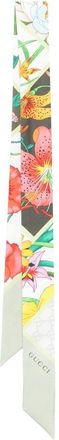 Gucci Printed Silk Foulard