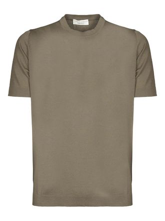 FILIPPO DE LAURENTIIS cotton T-shirt - men - Cotton - XXXXL - Brown