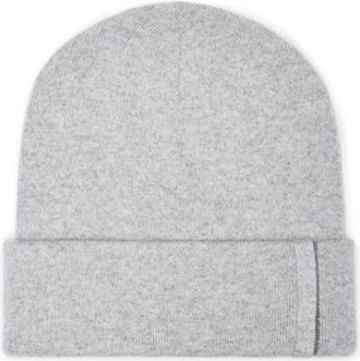 Brunello Cucinelli Knit beanie in Light Grey at Nordstrom, Size X-Large