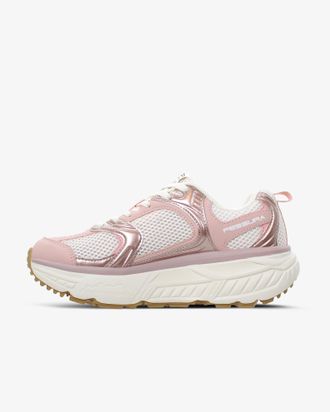 Fessura Italia Mesh & PU Trail Sneaker - Pink