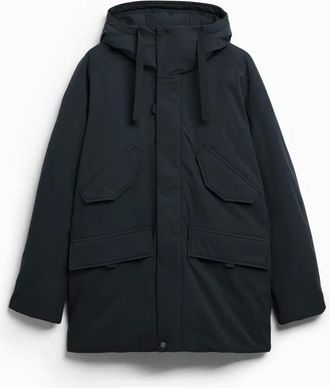 Elvine Jassen, Heren, Blauw, L, Ronan Winterjas