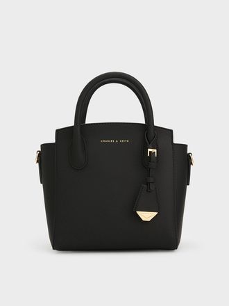 Charles & Keith Harper Structured Top Handle Bag