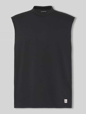 Calvin Klein Jeans Relaxed Fit Tanktop aus reiner Baumwolle in Black, Gr&ouml;&szlig;e XXL