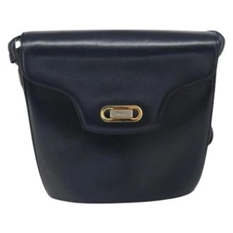 Bally Pre-owned Cross Body Bags, female, Black, Size: ONE SIZE Pre-owned Vintage shoulder bag