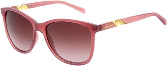 Karen Millen KM5057 200 Womens Sunglasses Pink Size 57