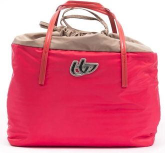 Byblos Shopping Tote - Dames - Tassen - Oranje - Maat: ONE Size Katoen