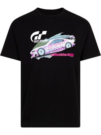 ANTI SOCIAL SOCIAL CLUB x Gran Turismo GT500 graphic-print T-shirt - men - Cotton - S - Black