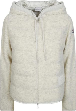 Moncler C&aacute;rdigan con cremallera - Sweatshirts & Hoodies - Mujer - Beige - L