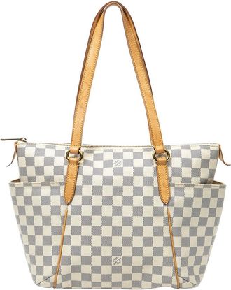 Louis Vuitton Ivory Damier Azur Totally Pm (Authentic Pre-Loved)