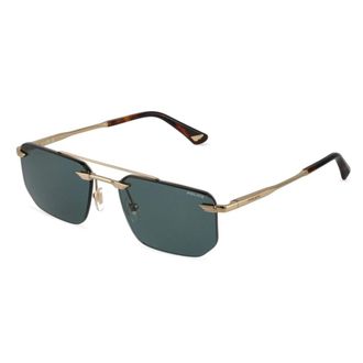 Police Splu76 0300 Sunglasses - male - Police - Sunglasses - Yellow - 57 MM - Accessories