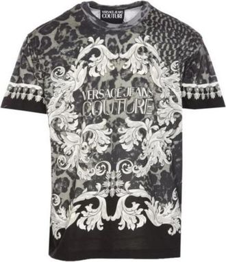 Versace Jeans Couture Stijlvolle Overhemden Collectie - Heren - T-shirts - Veelkleurig - S - Tops