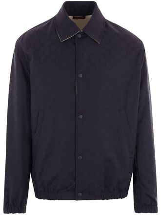 Gucci Omkeerbaar jack - Blauw