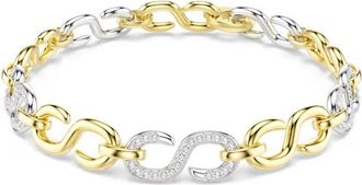 Swarovski Dextera Round Cut Bracelet, Size Medium