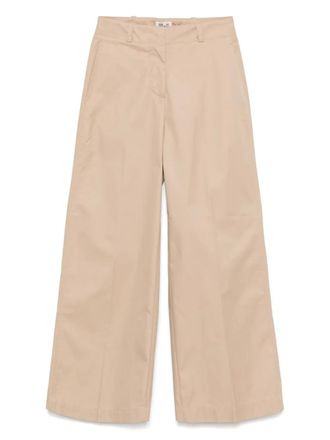 Baum Und Pferdgarten logo-embroidered trousers - Neutrals