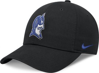 Nike Duke Club Nike Mens College Adjustable Hat in Black | NC0100ADU-KKE