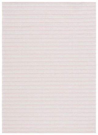 Safavieh Alfombra contempor&aacute;neo de algod&oacute;n rosa/blanco, 122 x 183 cm