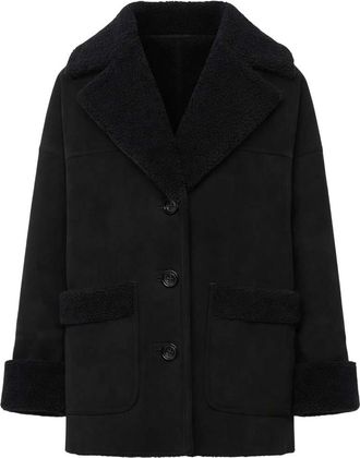 Dsquared2 Black Shirt Collar Jacket